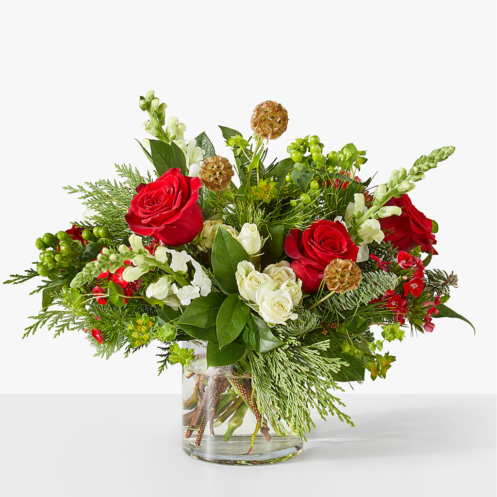 Deck the Halls Bouquet – Bloom By Tommy, Union NJ