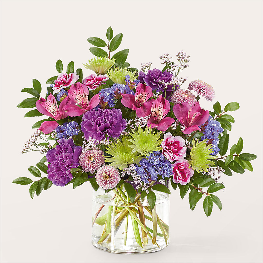 Glass Half Full Bouquet –  Bloom By Tommy, Union NJ