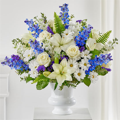 Composition florale Espoir pour urne